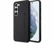 Pouzdro Samsung AMG pro Samsung Galaxy S23 HardCase Carbon Stripe&Embossed černé