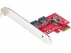 Řadič StarTech NIC PCIe SATA Card 2 Port Controller