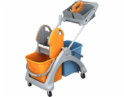 Splast TSK-0006 Plastový vozík 2x25l + koš