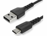 StarTech USB-A - USB-C kabel USB 2 m černý (RUSB2AC2MB)