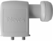 Převodník TelForceOne SAT TWIN TELEVES šedý [747002]