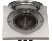 Orno Hermetická zásuvka pod omítku w/u IP55 nerezová ocel OR-AE-1397