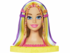 Stylingová hlava panenky Mattel Barbie Neon Rainbow Blond...