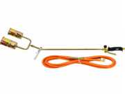 AWTools DLOUHÝ STŘEŠNÍ HOŘÁK SE DVĚMA TRYSKAMI 60 MM AW13855