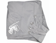 AWTools Shade Sail 3x4m, šedá, obdélník