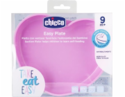 Chicco-Silikonové srdce s přísavkou - růžové - 9m +