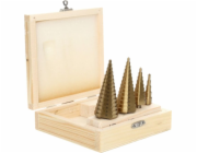 Sada AWTools Stupňovitá vrtačka Cylindrical 4 12 20 32 39 mm (AW41000)