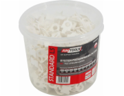 AWTools SYSTÉM VYROVNÁVÁNÍ DLAŽDIC STANDARDNÍ 2,0mm - 7-15mm - KLIPY 400 ks.