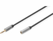 Digitus Jack 3,5mm - Jack 3,5mm kabel 3m černý (DB-510210-030-S)
