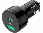 Aukey CC-Y7 nabíječka 1x USB-A 1x USB-C 3A (CC-Y7)