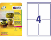 Avery-Zweckform L6127-20 Fóliové etikety poylesterová fólie žlutá 1 ks trvalé laserová tiskárna, kopírka