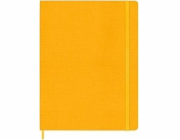 Moleskine Notes Classic XL 19x25cm oranžová linka