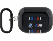 BMW BMW BMAP222SWTK kryt AirPods Pro 2 gen černo/černý Vícebarevné linky