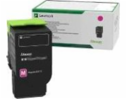Originální toner Lexmark 78C20M0 Purpurový (78C20M0)