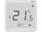 Regulátor Tech Room, bezdrátový R-8pb PLUS, na baterie, pod omítku, bílý STR8PBPLUSWH