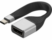 Techly AV adaptér Techly Type C auf Displayport/F flex adaptér