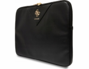 Pouzdro Guess  Triangle 4G – pouzdro na notebook 15/16 (černé)