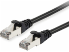 Equip  Patchkabel Cat6 S/FTP 2xRJ45 25,00m černý