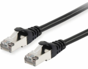 Equip  Patchkabel Cat6 S/FTP 2xRJ45 25,00m černý