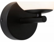 Paulmann nástěnné svítidlo GOVE LED koupelnové nástěnné svítidlo 5W 400lm 3000K IP44 230V matná černá / kov / sklo