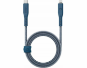 Energea USB kabel ENERGEA Flow USB-C - Lightning C94 MFI kabel 1,5m modrý/modrý 60W 3A PD Fast Charge