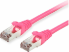 Equip  Patchkabel Cat6 S/FTP 2xRJ45 25,00m růžová