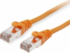 Equip  Patchkabel Cat6 S/FTP 2xRJ45 25,00m oranž.