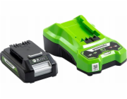 Baterie Greenworks 24V 4 Ah + nabíječka Greenworks GSK24B4