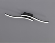 Stropní svítidlo Trio RL Černé stropní svítidlo LED do obývacího pokoje Trio RL ROUTE R62472132