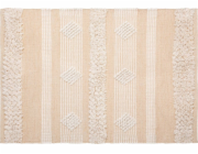 Koberec Atmosphera Beige Cot Sand, bavlna, boho, 60 x 90 cm