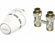 Danfoss Regus 2dílná sada M30x1,5 + RLV-KB 1/2 př.