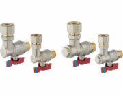 Ferro Sada rohových ventilů pro 2-funkční kotel