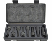 AWTools Rázové utahováky AWTOOLS TORX, 8 ks, černá řada