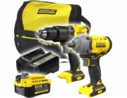 Sada elektrického nářadí Stanley STANLEY SET V20 SFMCK217M1S (SFMCD715 + SFMCF920) 1x 4,0Ah TAŠKA
