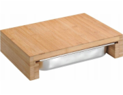 Prkénko Kesper s bambusovým táckem na drobky