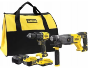 Sada elektrického nářadí Stanley STANLEY SET V20 SFMCK216MDS (SFMCD715 + SFMCH900) 1x4,0Ah 1x2,0Ah