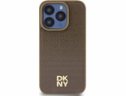 DKNY  DKHMP14LPSHRPSW iPhone 14 Pro 6.1 hnědé/hnědé pevné...