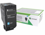 Originální azurový toner Lexmark 74C2SCE (74C2SCE)