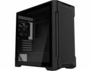 GIGABYTE case GB-C102G, Mid Tower, 2x USB3.0, Průhledná bočnice, 2x 120mm Fan, černá