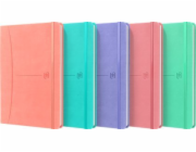 Oxford Signature Notebook A5/80k line mix barev