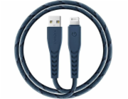 Energea USB-A – Lightning USB kabel 1,5 m modrý (CBL-NF-BLU150)