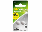 Baterie GP ALKALINE A76, LR44, 2 ks.