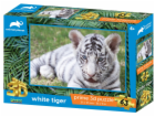 PRIME 3D PUZZLE - Bílý tygr 63 dílků 10711