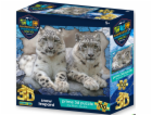 PRIME 3D PUZZLE - GES Sněžní leopardi 100 dílků