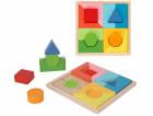 BABU - Dřevěné geometrické puzzle