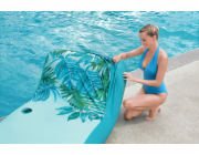 BESTWAY 43402 - Nafukovací lehátko s textilním potahem 176 x 107 cm