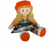 Panenka hadrová 50 cm - s čepicí