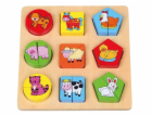 BABU - Puzzle vkládačka zvířátka z farmy