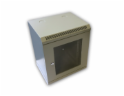 Datacom 10" rack jednodílný 9U/280 šedý 7012 RACK DATACOM 10" nástěnný rozvaděč 9U/280 mm