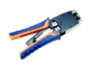 DATACOM Konektorovací kleště L-PROFI 8P+6P OR/BL račna (RJ45,12,11